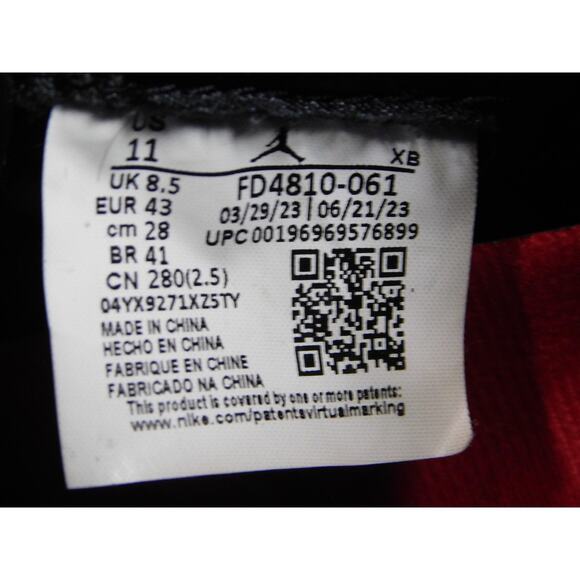 Air Jordan 1 Retro High OG Satin Bred Shoes Mens Size 11 FD4810-061 Nike main image 6